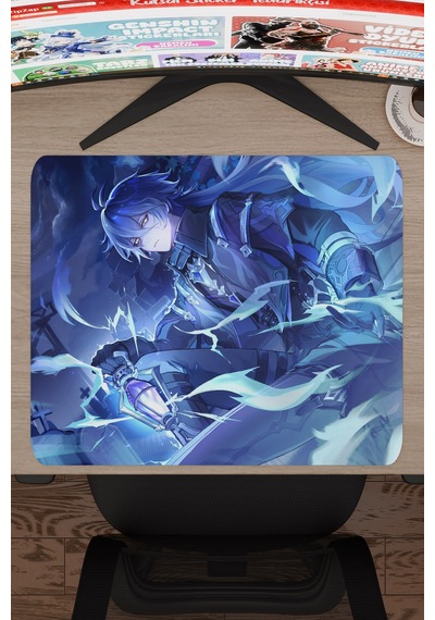 Flins Genshin Impact Anime Oyuncu V2 - 48x40 Xl Gaming Mouse Pad Fare Altlığı