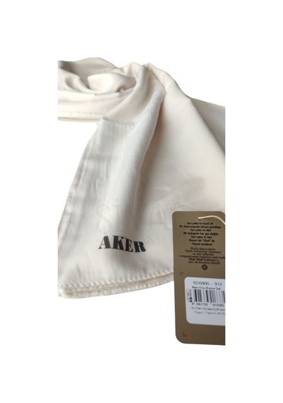 AKER Düz Koton Şal 912- Krem Krem