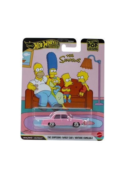 Hot Wheels Premium Pop Culture The Simpsons Family Car - Jhx09 Hxd63-979s