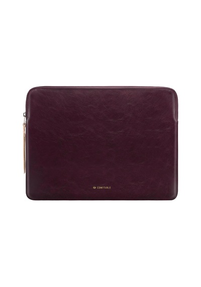 İpad Air 13" M3 2025, İpad Pro 13" M5 2025 İle Uyumlu Tablet Kılıfı Sihirli Klavye Ve Kalem Tutuculu - Pu Deri Çanta İnce Koruyucu Kılıf - Berry Brown