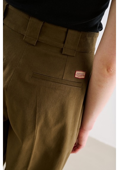 Manuka Gabardin Straıght Pileli Pantolon Haki Aw26pnt00004-09