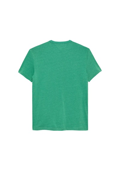Tommy Hilfiger Tjm Reg Badge Tee Ext Erkek Yeşil T-shirt - Dm0dm22667