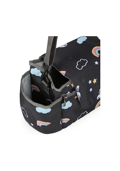 Xmlbayiciniz Brandbaby 158 Anne Ve Bakım Çantası Siyah/pembe Çok Renkli