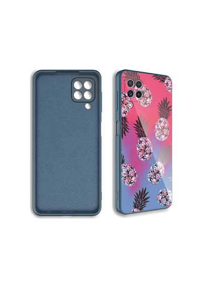 Zore Galaxy M32 Kılıf Kamera Korumalı Desenli Sert Silikon Nvth Epoksi Kapak - No7