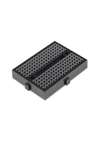 Koodmax - 10 Adet - Mini Yapışkanlı Breadboard - 170 Pin - 4.5 3.5cm Siyah