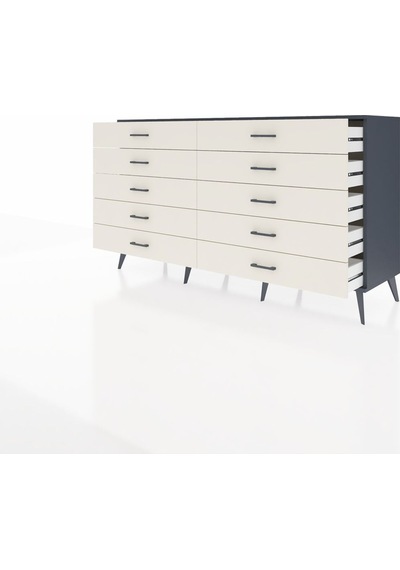 Hyperion Konsol 10 Çekmeceli 176x44x99 Antrasit-antrasit/aytaşı Antrasit-antrasit/aytaşı Hyperion Konsol 10 Çekmeceli 176x44x99 Antrasit-antrasit/aytaşı Antrasit-antrasit/aytaşı