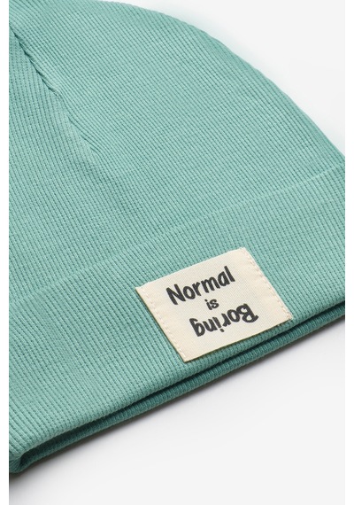 Le Mabelle Mint Normal Is Boring Mottolu Çocuk Bere Mint