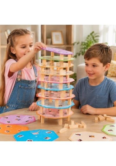 Balance Tower Ve Akıl Oyunu 4+ Yaş 2+ Oyuncu Genel