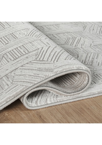 Kaşmir Halı 7/24 Sahara Sofline Aura Grey 200x290 Cm Gri