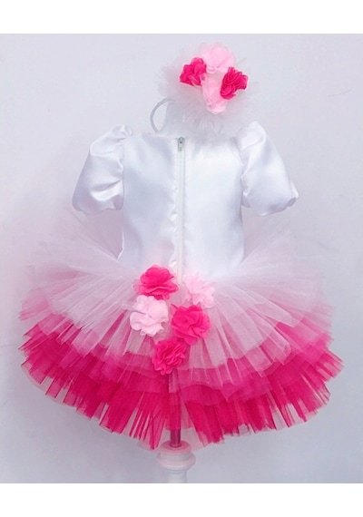 Hello Kitty Baskılı Kız Çocuk Bebek Doğumgünü Elbise Parti Kostüm Hello Kitty Baskılı Kız Çocuk Bebek Doğumgünü Elbise Parti Kostüm