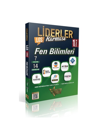 2025 Model Lgs 1. Dönem Fen Bilimleri Denemeleri 7 Yayın 14 Deneme Video Çözümlü Liderler Karması