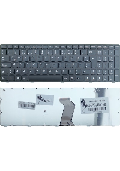 Lenovo Uyumlu ideaPad B590, V575 Klavye (Siyah)