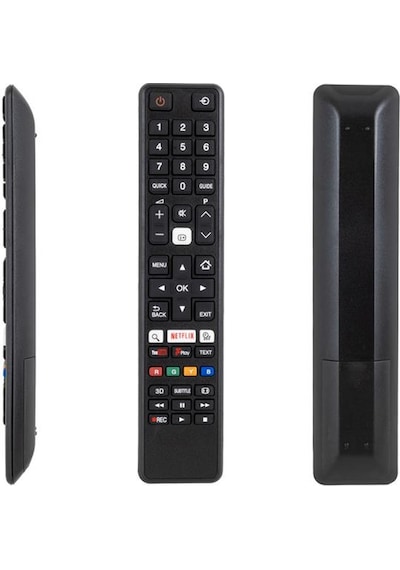 Toshiba Ct-8069 49l3653db - 43u6763db - 32d3653db Netflix-youtube Tuşlu Lcd Led Tv Kumandası 40016204