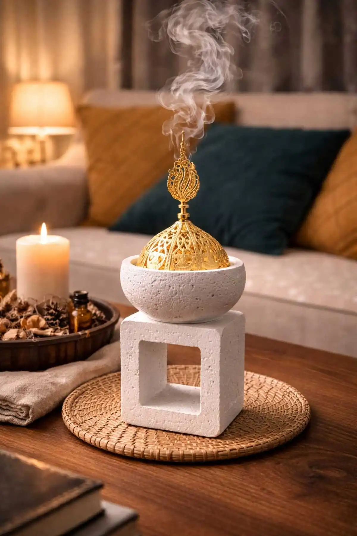 Banum Luxury Şık Ve Modern Tütsülük Hem Ofis Hem Ev İçin Kullanışlı .