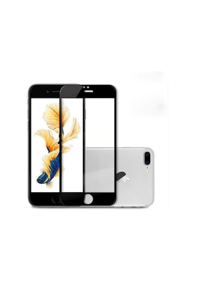 Apple Uyumlu iPhone 7 Plus 5D Tam Kaplayan Ekran Koruyucu Kırılmaz Cam (394131332)
