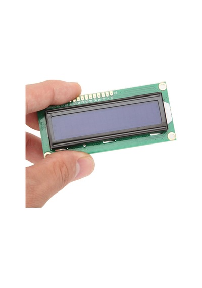 1602a 2x16 Mavi Karakter Lcd Modül Display Ekran 5v Beyaz Arka Işık 16x2 16 X 2 Standart Sol Üst