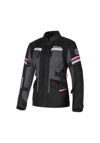 Ebakbak Motosiklet Montu 4 Mevsim Uzun Oxford 600-d Dayanıklı Kumaş Women Motor Mont Black