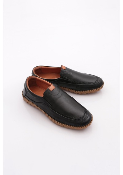 Dgn 231 Erkek Comfort Ayakkabi Siyah Taba