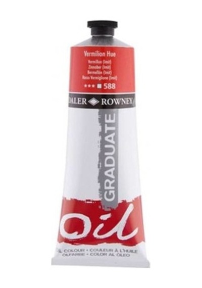 Graduate 200 ML Yağlı Boya 588 Vermilion Hue