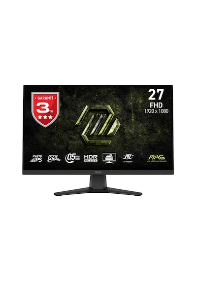 Msı Mag 272f X24 27 240hz 0.5ms Adaptive Sync Full Hd Flat Cece5msı0293