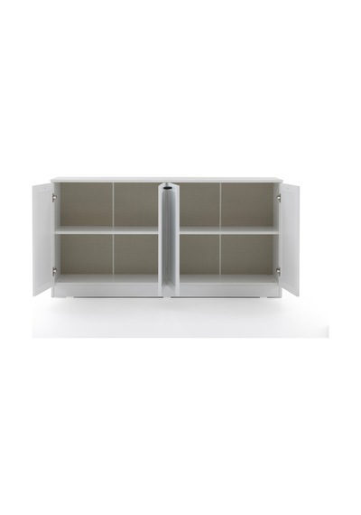 Terra Konsol 160x80x43 Beyaz - Modern Tasarım Antrasit