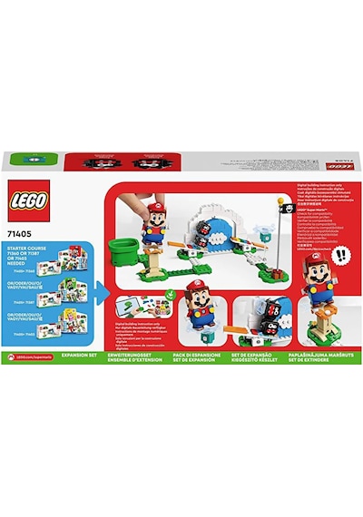 LEGO® Super Mario 71405 Fuzzy Fırlatıcılar Ek Macera Seti 154 Parça