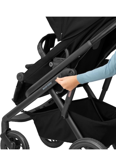 Maxi-Cosi Maxi Cosi Lila Xp+ Ekstra Portbebeli Seyahat Sistem Olabilen Doğumdan Itibaren Kullanılabilen Bebek Arabası Essential Black