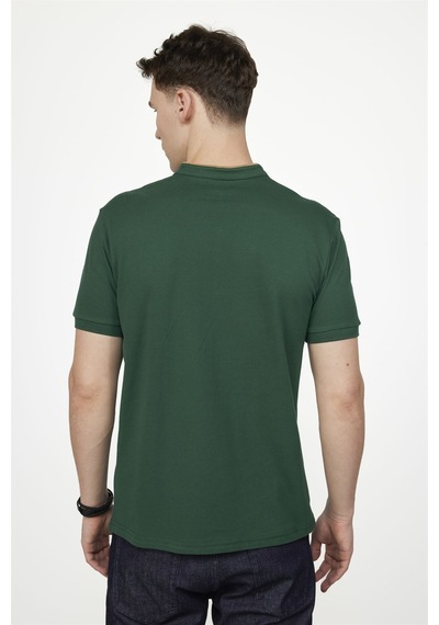 Tudors Erkek Slim Fit Dar Kesim Düz Pike Yeşil Hakim Yaka Tişört-27219-Yesıl Yeşil Tudors Erkek Slim Fit Dar Kesim Düz Pike Yeşil Hakim Yaka Tişört-27219-Yesıl Yeşil