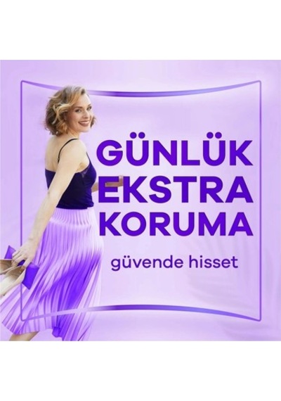 Günlük Ped Extra Koruma 52 Adet Uzun