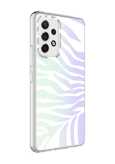 Galaxy A13 4G Kılıf Zore M-Blue Desenli Kılıf