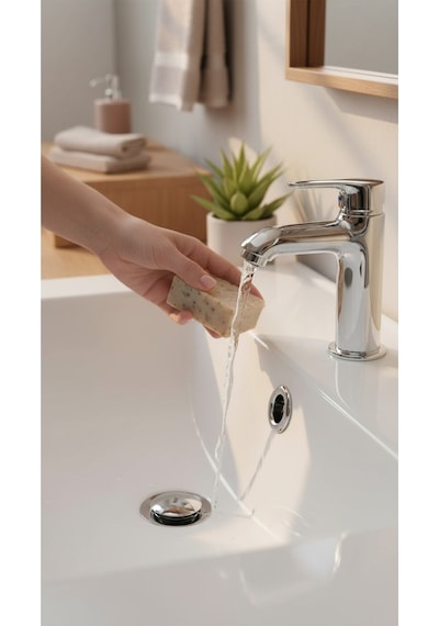 Lavabo Taşma Yüzüğü Krom Her Lavaboyla Uyumlu