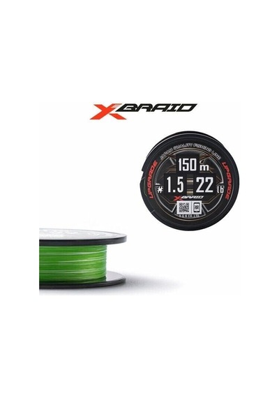 Ygk X006 Upgrade Pe X8 150m Yeşil İp Misina 1.2 PE 0.185 MM