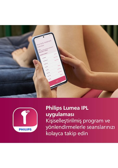 Philips Lumea 7000 Serisi BRI924/00 IPL Tüy Alma,Yüz Temizleme Cihazı, Vücut ve Yüz, 2 Başlık, Çanta