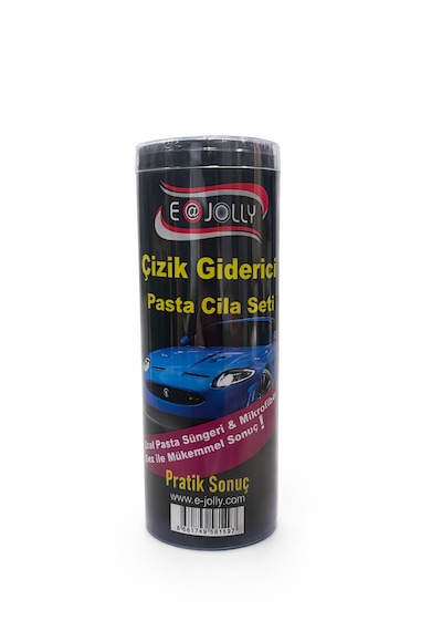 E-jolly Çizik  Pasta Cila Seti Sünger Ve Mikrofiber Bezli, Pratik Uygulama