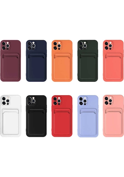 Apple Uyumlu iPhone 12 Pro Max Ofix Kılıf lacivert Lacivert