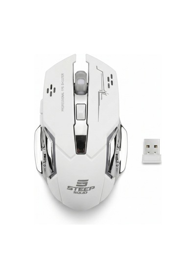 Rgb Gaming Kablosuz Mouse Beyaz Şarjlı, 2.4g Hız, 2400 Dpı Hassas Optik Sensör, Sağ Ve Sol El Uyumlu Diğer