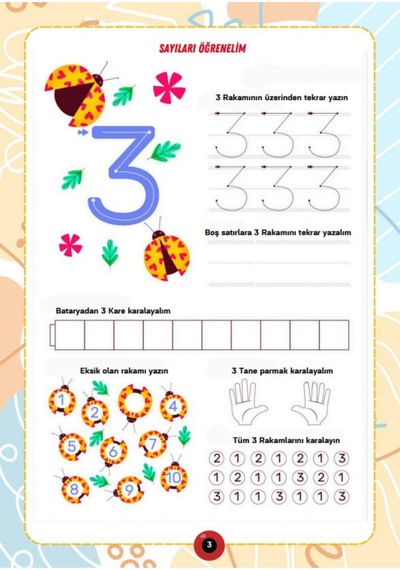 Okul Öncesi Ve Birinci Sınıflar İçin İlk Matematik Çalışmaları