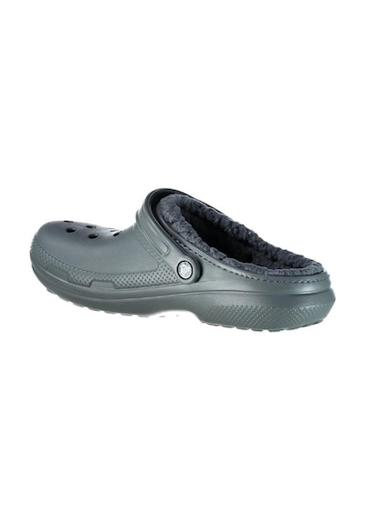 Crocs 203591 Classic Lined Clog Koyu Gri