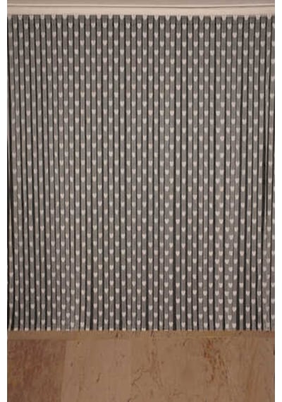 Kalpli Model Krem Renk Ip Perde Hazır Ip Perde 300x270