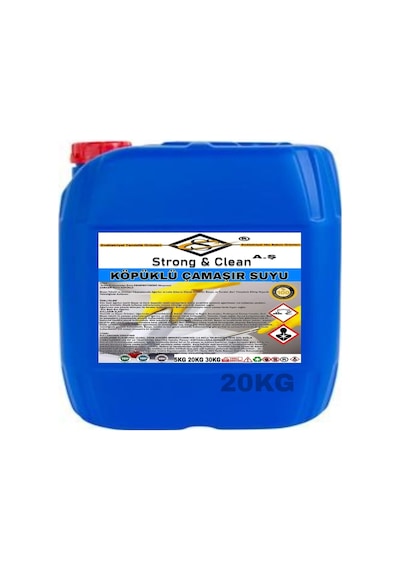 Strong&Clean Çamaşır Suyu Köpüklü 20 KG