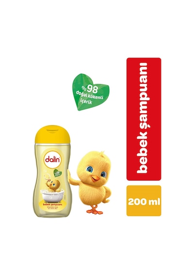Dalin Klasik Bebek Şampuanı 3 x 200 ML