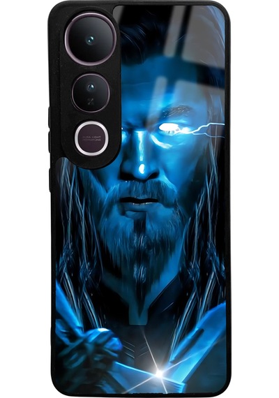V50 Lite Uyumlu Thor Tasarımlı Glossy Telefon Kılıfı Çok Renkli