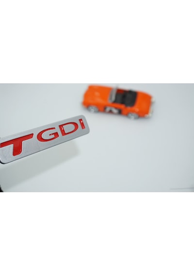 Dk Tuning Kia Tgdi 3m Gri Kırmızı Bagaj Logo Arma Amblem Bagaj Arma