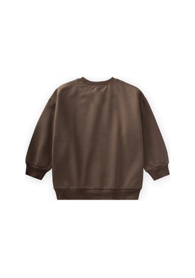 Cigit Sweatshirt 2-12 Yaş Kahverengi