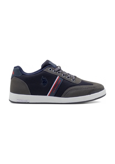 U.s. Polo Assn. Kares 5fx Erkek Sneaker Gri