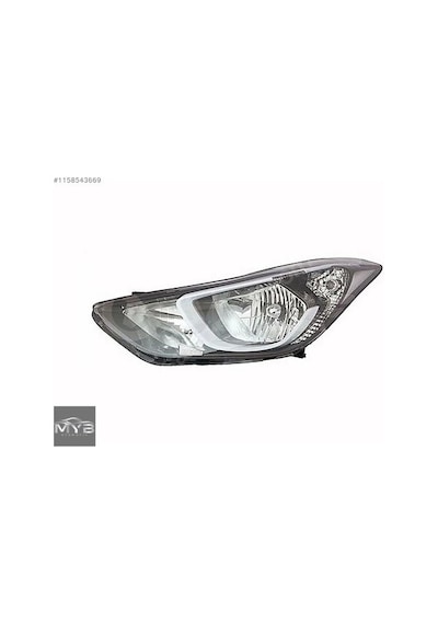 Hyundai Elantra 2014-2016 Far Elektrikli Ledsiz Sağ Oem No: 92102-3x210