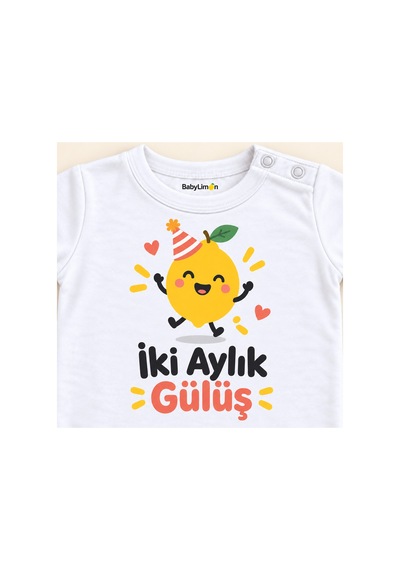 Babylimon İki Aylık Gülüş Beyaz Kısa Kollu Çıtçıtlı Bebek Zıbını Beyaz - İki Aylık Gülüş - 928161925 Beyaz - İki Aylık Gülüş Babylimon İki Aylık Gülüş Beyaz Kısa Kollu Çıtçıtlı Bebek Zıbını Beyaz - İki Aylık Gülüş - 928161925 Beyaz - İki Aylık Gülüş
