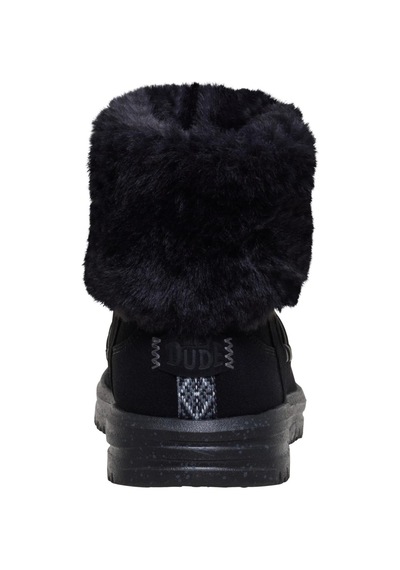 Camden Cuff Classic Cozy Siyah Kadın Bot-10839 Siyah