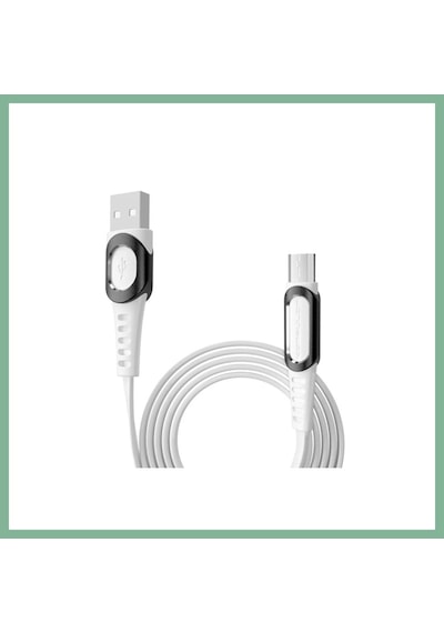 Bşkvirgo Konfulon Dc01 Süper Hızlı Micro Usb Kablo 1m 2.4a - Beyaz Bsk2026