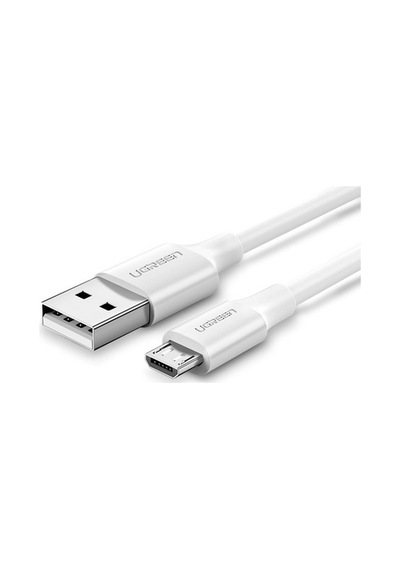 Ugreen Micro Usb Şarj Ve Data Kablosu Beyaz 1 Metre